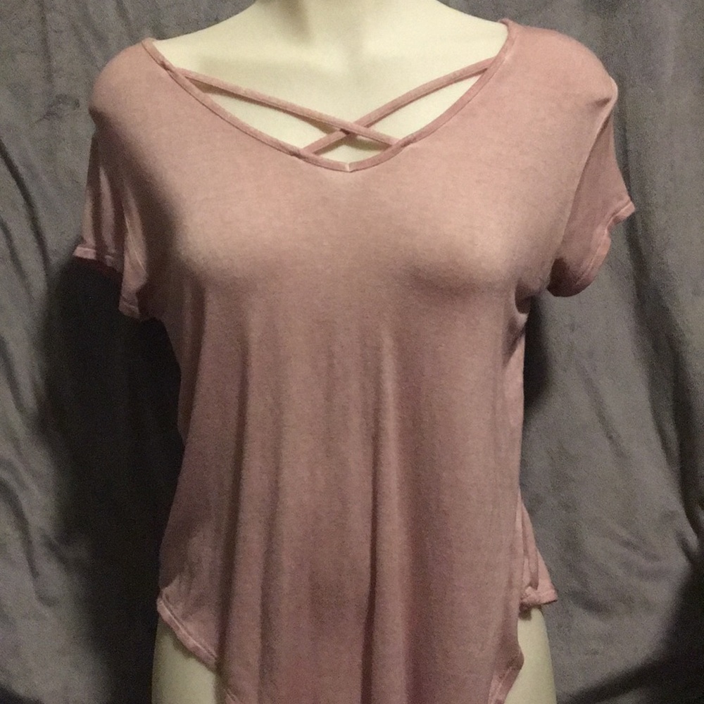 Cross Front T-shirt
